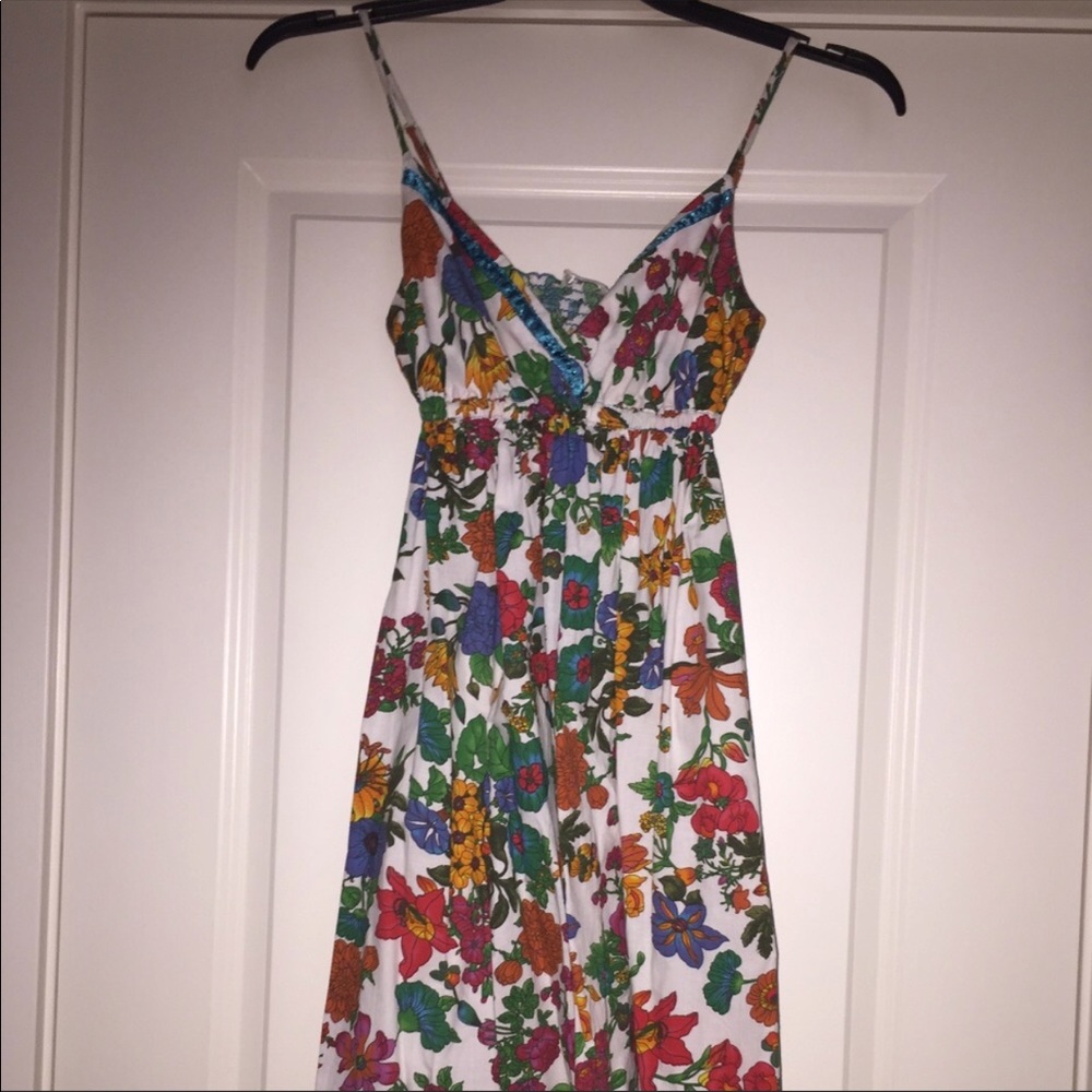 Floral print dress